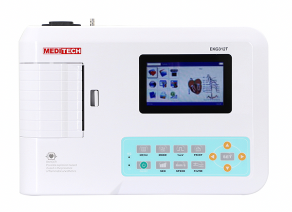 Electrocardiógrafo de 3 canales ECG/300G