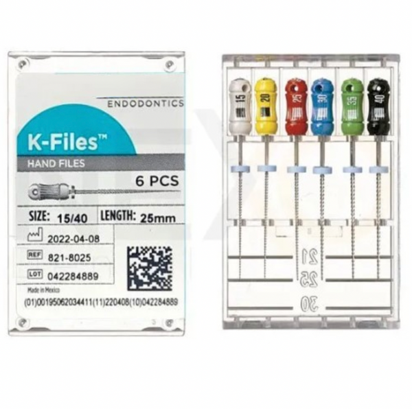 Limas K-Files Manuales 25mm | Kerr