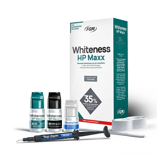 Blanqueamiento Whiteness HP Maxx 35% | Kit para 3 pacientes